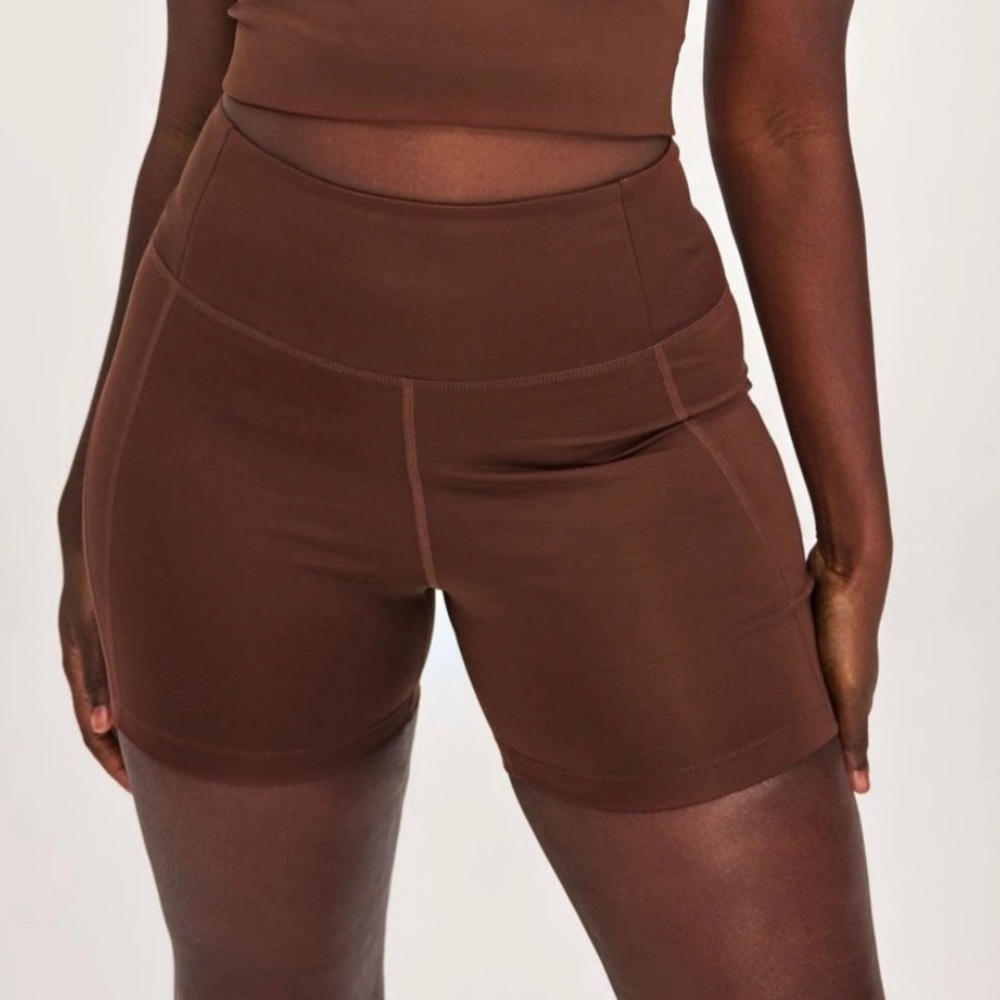 Girlfriend Collective high rise run short